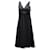 Max Mara Tulle Cocktail Dress in Black Polyester  ref.527352