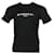 Camiseta com estampa de logo da Givenchy em algodão estampado preto  ref.527362