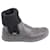 Gucci Crest Sock Boots en Cuir Noir  ref.527424