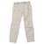 Chloé Ankle Moto Pants in Cream Cotton White  ref.527482