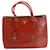 Prada Galleria Large Bag in Orange Patent Leather   ref.527574