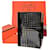 Hermès PM diary cover Black Patent leather  ref.527679