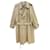Trench coat vintage homem Burberry 54 Bege Algodão Poliéster  ref.528121