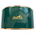 Hermès Pulseira de transporte extra grande Verde escuro  ref.528183