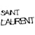 Yves Saint Laurent Alfinetes e broches Preto Metal  ref.528202