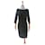 Ralph Lauren Dresses Black Beige Polyester Elastane  ref.528221