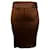 Adolfo Dominguez Skirts Bronze Leatherette  ref.528681