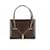 Hermès Hermes 1960Brown leather bag  ref.528730