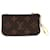 Louis Vuitton Monogram Key Cles Zippy Coin Case Brown Leather  ref.528737