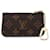 Louis Vuitton Monogram Key Cles Zippy Coin Case Brown Leather  ref.528764
