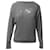 Iro Jeans Uprile Sweat-shirt à effet usé en coton gris  ref.529150