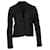 Joseph Cropped Blazer in Black Wool  ref.529154