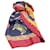 Sciarpa Stampata Salvatore Ferragamo in Seta Multicolor Multicolore  ref.529178