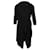 Vivienne Westwood Drape Dress in Black Viscose Cellulose fibre  ref.529254