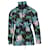 Kenzo Sea Lily Printed Hooded Jacket in Black Polyester  ref.529260