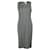 Vestido de bolinhas Giorgio Armani em algodão cinza  ref.529307