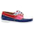 Sapatos de barco Prada em couro multicolorido Multicor  ref.529323