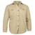 Nanushka Lined Faux Shearling Jacket in Beige Cotton  ref.529328