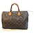 Louis Vuitton Speedy 35 Monogram Brown Leather  ref.529379
