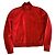 Loewe Red suede bomber jacket
