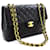 Chanel Jumbo 11" Large Chain Shoulder Bag Flap Black Lambskin Gold Leather  ref.529693