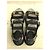 GIVENCHY Python leather / air sole / strap sandals / sandals / 41 / Black - view 4