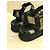 GIVENCHY Python leather / air sole / strap sandals / sandals / 41 / Black - view 7