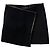 Minifalda superpuesta Isabel Marant de algodón negro - vista 4