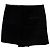 Minifalda superpuesta Isabel Marant de algodón negro - vista 5