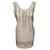 Ba&sh Bedrucktes ärmelloses Kleid aus weißer Baumwolle  ref.529990