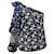 Ulla Johnson Asima Batik One-Shoulder-Bluse aus blauer Baumwolle  ref.530014