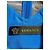 Versace gerafftes Mesh-Kleid aus blauem Polyamid - Ansicht 7