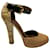 Dolce & Gabbana Animal Print D'Orsay Pumps in Beige Leather  ref.530022