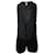 Maje Jumpsuit mit V-Ausschnitt aus schwarzer Seide  ref.530042