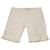 Alice + Olivia Cuffed Bermuda Shorts in White Cotton  ref.530043