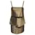 Moschino Ruffled Dress in Beige Silk  ref.530112