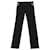 Gucci Jeans com detalhes em metal em algodão preto  ref.530129