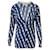 Cardigan com estampa Ikat Michael Kors em algodão azul  ref.530143
