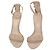 Burberry Polesden 120 Sandali Platform con Pizzo in Pelle Scamosciata Nude - vista 2
