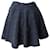 Alaïa Azzedine Alaia Skater Skirt in Navy Blue Wool Viscose Cellulose fibre  ref.530153