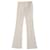 Ralph Lauren Hose mit weitem Bein aus weißer Baumwolle  ref.530190