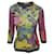 Mary Katrantzou Floral Patterned Jacquard Top in Multicolor Cotton Multiple colors  ref.530217