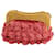 Autre Marque Kayu Monaco Rattan-Trimmed Clutch in Pink Raffia  ref.530233