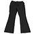 Double Prada gefütterte Knopfhose aus schwarzer Wolle - Ansicht 4