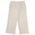 Pantalones ajustados cortos elásticos TIbi Anson en poliéster color marfil Blanco  ref.530251