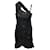 Isabel Marant Becky Ruched Sequin Dress in Black Silk  ref.530510
