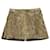 Chloé Snake Print Mini Skirt in Brown Leather  ref.530523