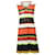 Missoni Robe en maille zigzag en polyester multicolore  ref.530528