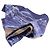 Hermès Sciarpa Hermes La Musique Des Spheres in seta blu Blu navy - vista 5