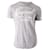 Dsquared2 T-shirt à éclaboussures de peinture effet vieilli en jersey de coton gris  ref.530540